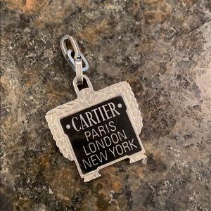 Cartier key ring charm